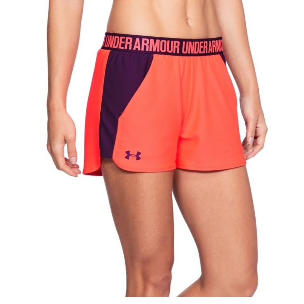 Under armor play up shorts